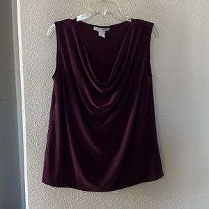 Claudia Richard. Women’s sleeveless blouse. Size 1X.